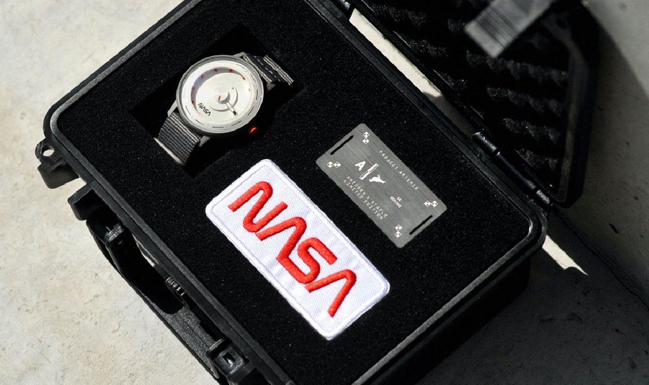 A box set of NASA timepiece collection